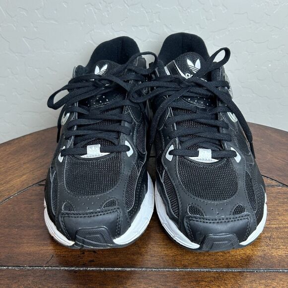 Adidas Astir Black White Womens Sneakers Size 8 Shoes Athletic Gym Running - Picture 9 of 10
